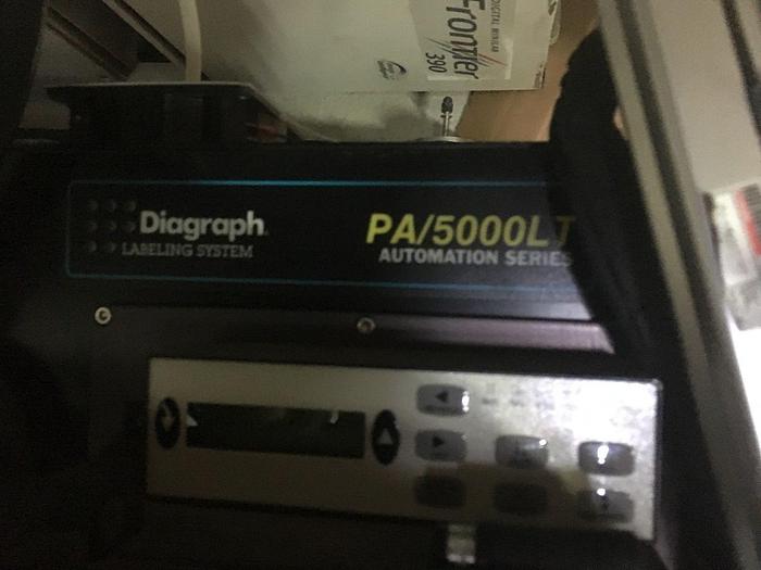 Used Diagraph Pa/5000 LT Label Printer Zebra 170PAX2