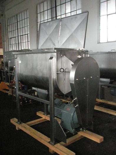 Mixer, Ribbon, 35 CF, 304 S/st, 20 HP, New, HD, H #H736047