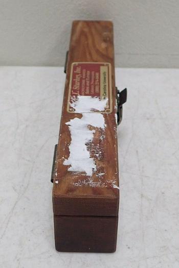Used Sturkey E35A Microtome Blade Knife 16.5 cm/c in Case