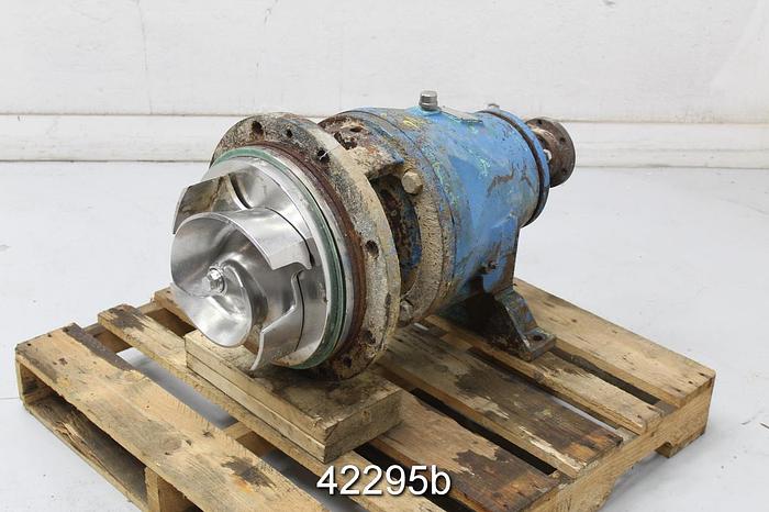 Used Goulds 3175 Power End, 14" Diameter SS Stuffing Box #42295
