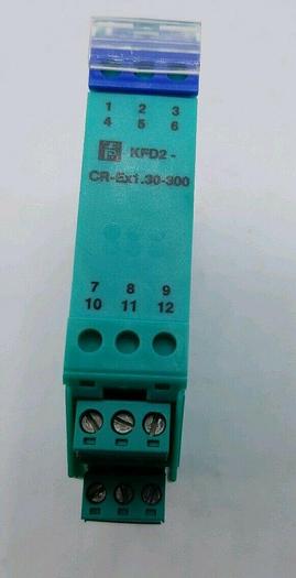 Used PEPPERL FUCHS TRANSFORMER ISOLATED REPEATER KFD2-CR-Ex1.30-300