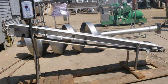 Used Conveyor, Belt, 12" X 120", Cleated, Incline #S744139