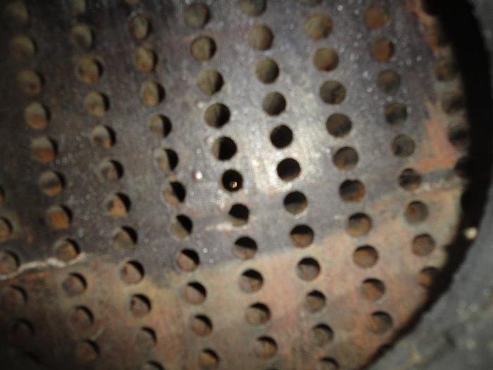 Used Heat Exchanger, Block, Graphite, 50 SF, 75 PSI, 4" In/Out, A #S741623