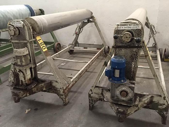 Used A-FRAMES TROLLEY FOR WINDING IN BIG BATCH