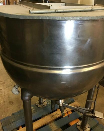 Used 60 GALLON GROEN KETTLE - S/S - 45 PSI JACKET