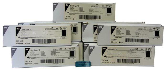3M Steri-Drape 2 2037 11"x 9 3/4" Sterile Latex Free NEW Expired Lot Of 90 (6648