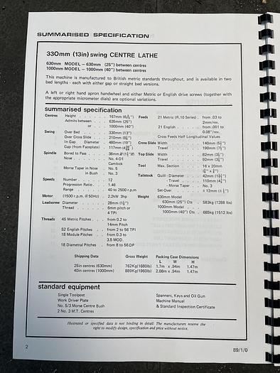 Gebruikt Harrison M-300