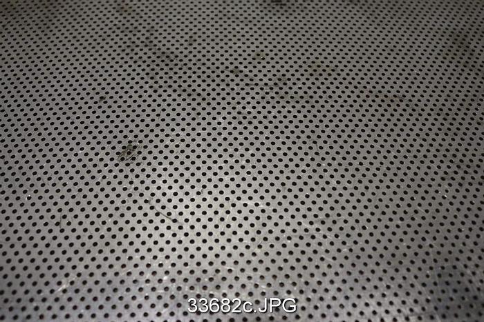 Unused Bird JS24 Vibrating Screen Plate, 1/16" Hole Size #33682