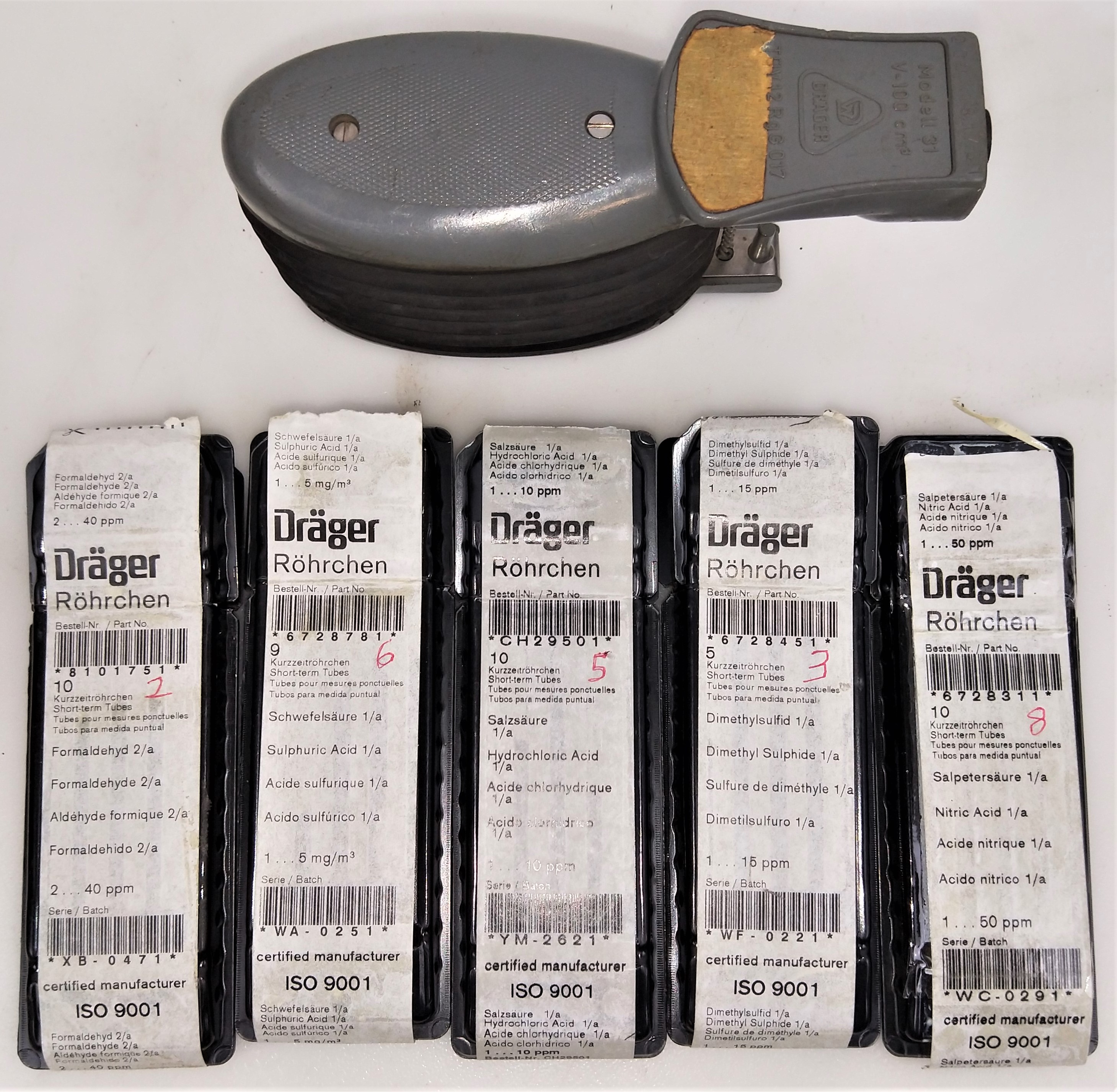 Used Drager Model 31 Multi-Gas Detector Pump