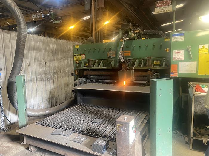 Used 2000 Peddinghaus FPB 1500/3E CNC Plate Line