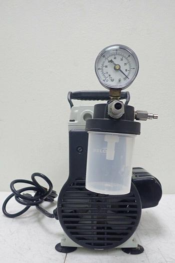 Used Welch Model 2581B-50 Piston Vacuum Pump, 115V 60Hz 4.0A 155752109805
