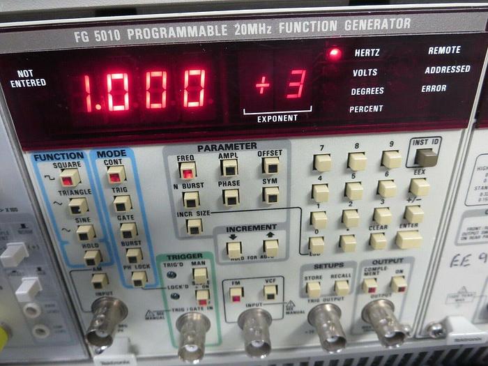 Used Tektronix, TM5006A, PG508, FG5010, PS5010, Main Frame With 3 Plug-In Units, Used