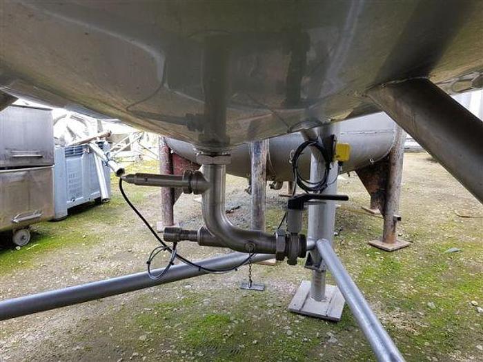 Used 10,000 Litre Insulated Tank with Chilled Gate Agitator