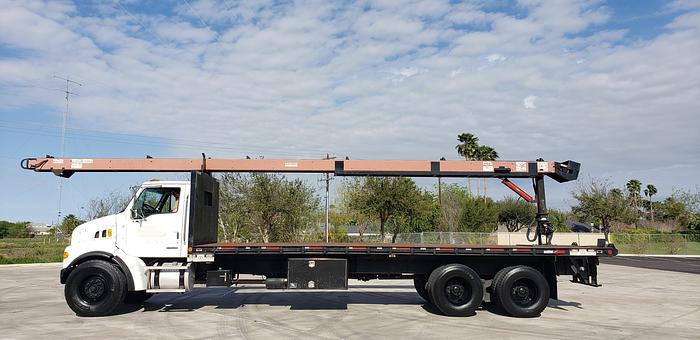 Used 2005 Sterling Acterra Flatbed Roofing Conveyor Truck 41' Cleasby Acterra
