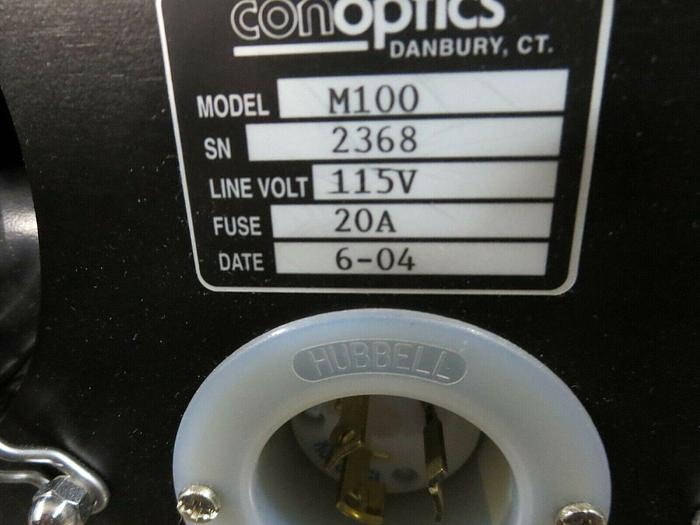 Used Conoptics, Model M100, Modulator, 115 VAC, Unit Not Tested
