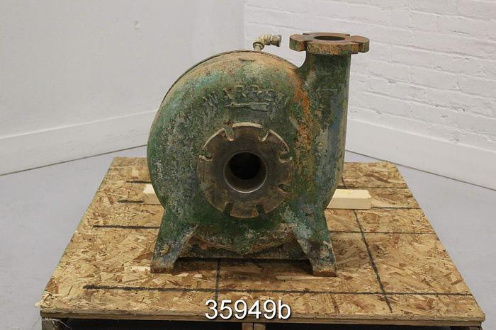Used Warren 3-SMO-15 Pump, 180 GPM, 130 TNH, 1750 RPM #35949