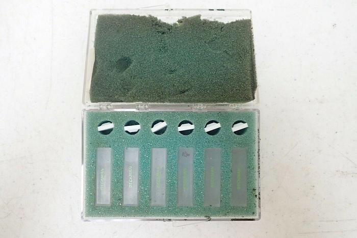 Used Beckman-Coulter PN 596492 Optical Glass Cuvettes - Set of Six 10mm