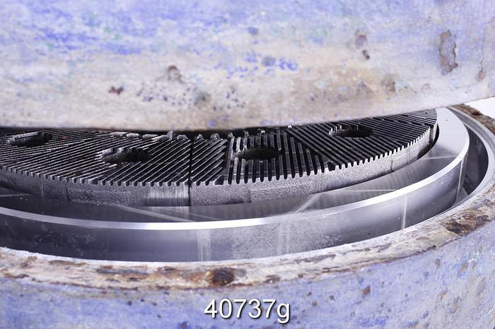 Used Sprout Waldron R20EMAII Double Disc Refiner, 20" Rotor #40737