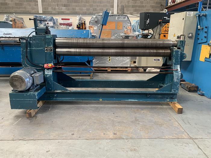 Used Buxton IP 1850mm x 6mm Power Bending rollers Initial pinch