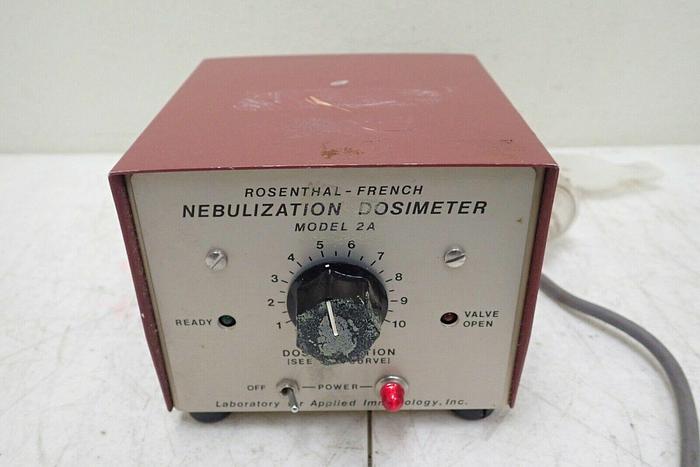 Used Rosenthal French Model 2A Nebulization Dosimeter