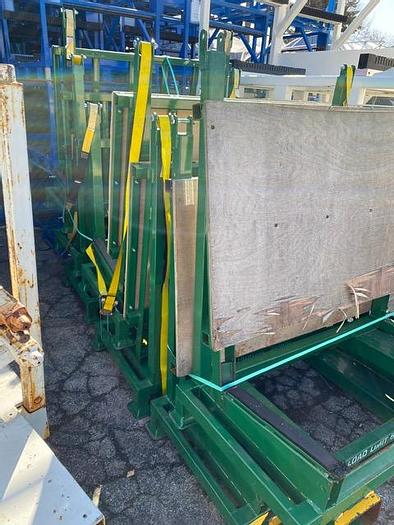 Used 6,800 Lb. Capacity Sheet Glass Storage Rack