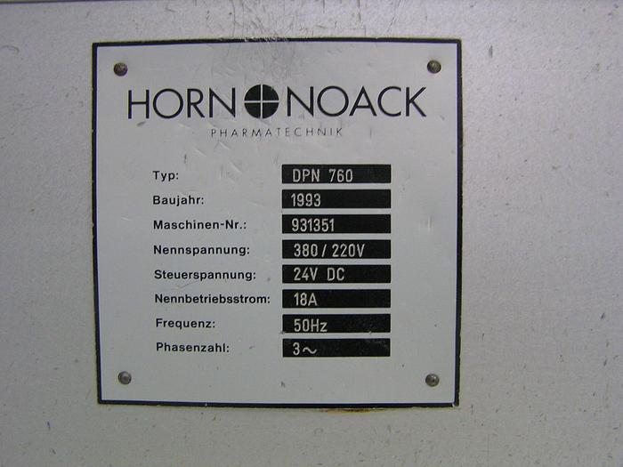 Used Noack 760 Blister Packer