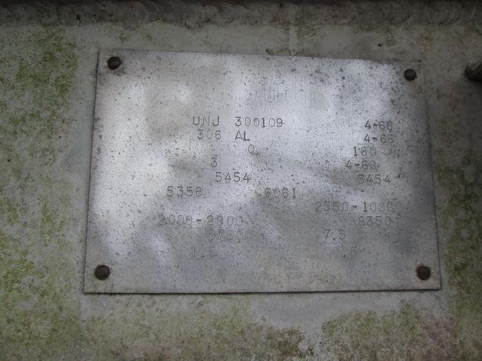 Used 1968 Fruehauf Aluminum Tanker Trailer