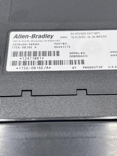 Used Allen-Bradley 1756-OB16E Ser A