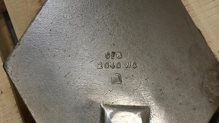 Used 3-Vane CF8 Agitator Propeller #44353