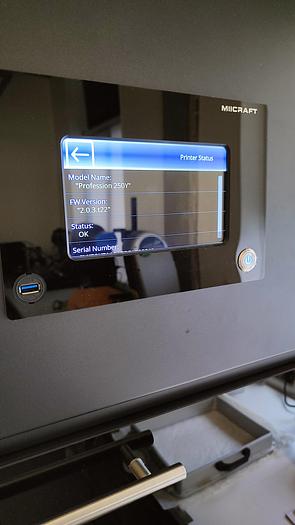 Gebraucht 2019 MiiCraft Profession 250