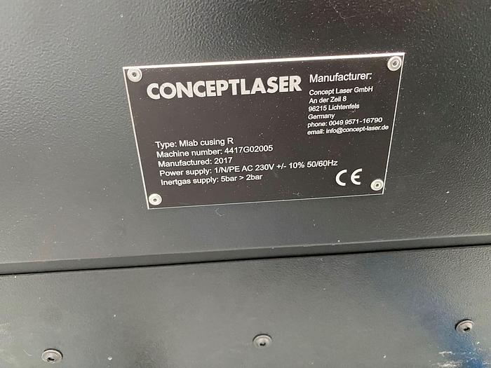 Gebraucht 2017 ConceptLaser Mlab cusing R