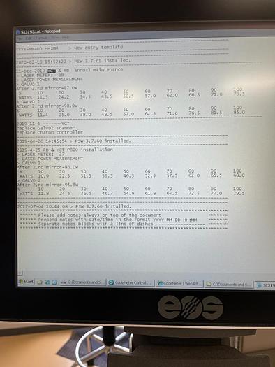 Gebraucht 2017 EOS P800