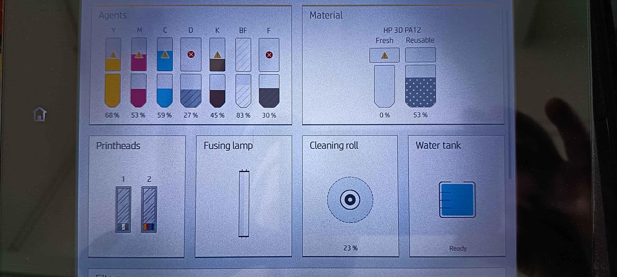 Gebraucht 2019 HP Inc. HP 580 Multijet 3D Drucker