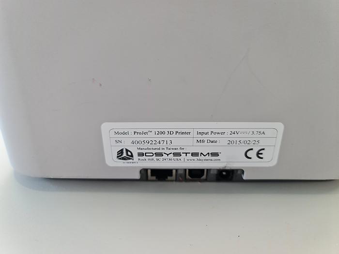 Gebraucht 2015 3D Systems ProJet 1200