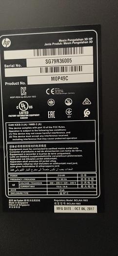 Gebraucht 2017 HP Inc. HP4200 MultiJetFusion