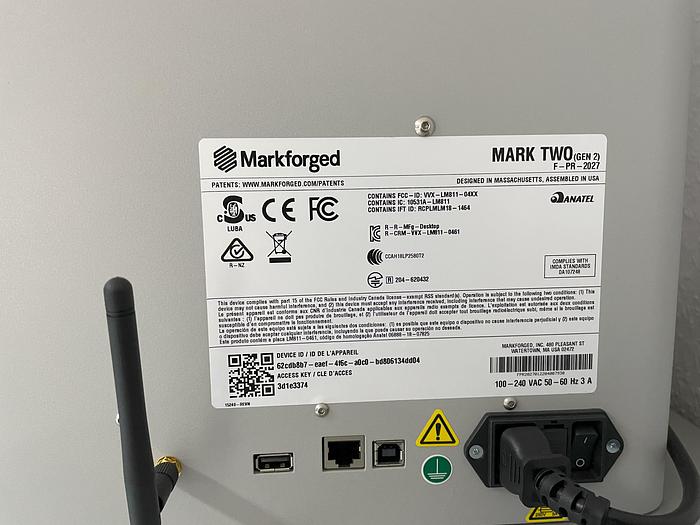 Gebraucht 2023 Markforged Mark Two