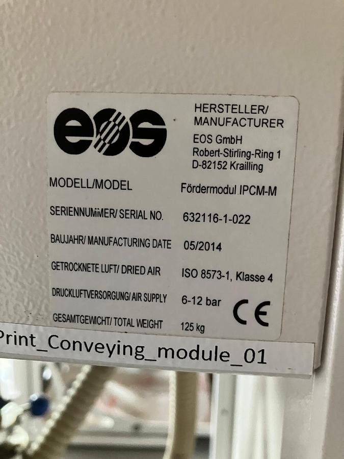 Gebraucht 2015 EOS EOS IPCM-M Set – Sieb- und Fördermodul