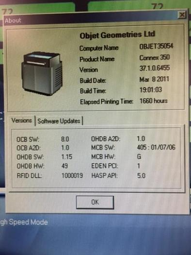 Gebraucht 2010 Objet 350 Connex