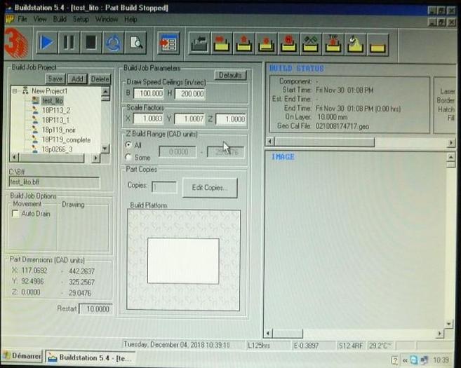 Gebraucht 1998 3D Systems SLA 5000