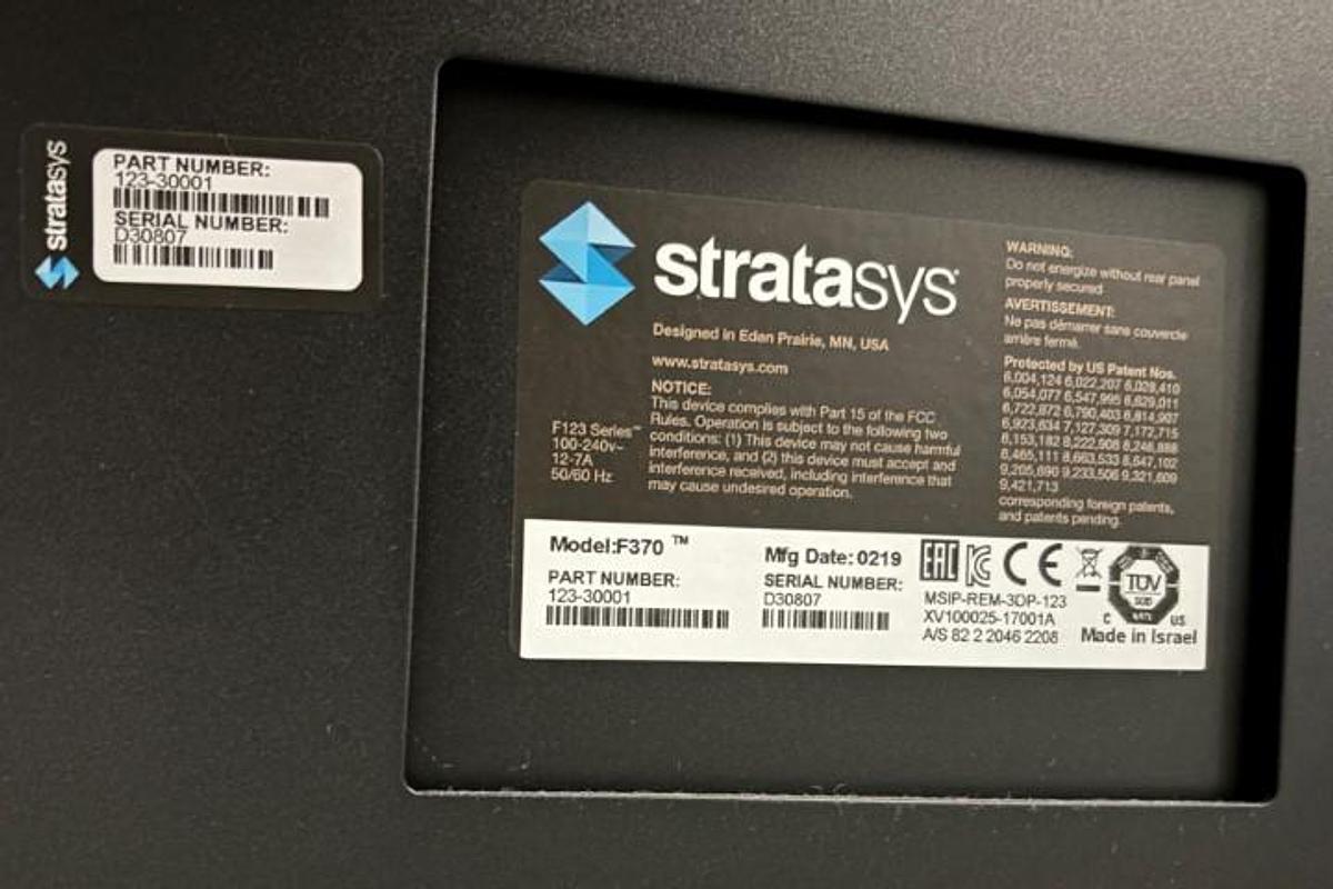 Gebraucht 2019 Stratasys F370