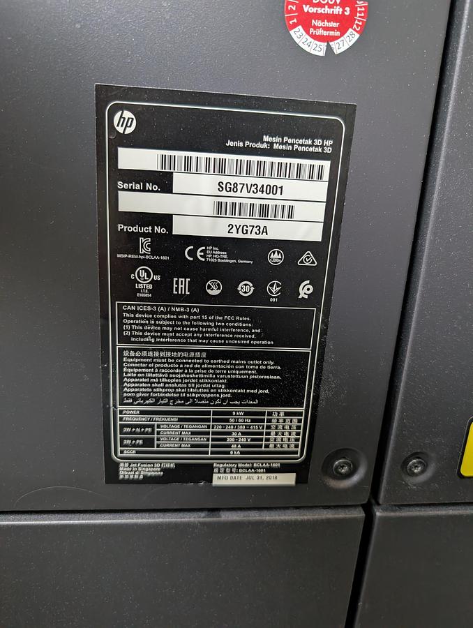 Gebraucht 2019 HP Inc. HP4210 MultiJetFusion