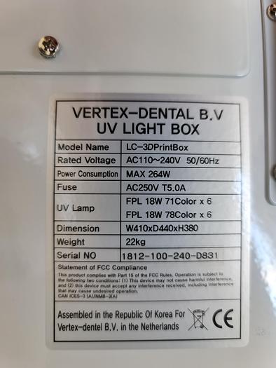 Gebraucht 3D Systems LC 3D-Print Box