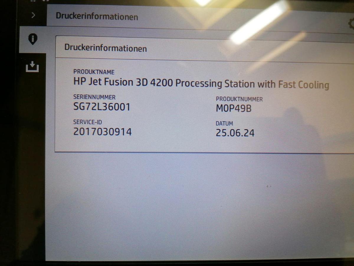 Gebraucht 2017 HP Inc. HP4200 Processing Station ohne Build Units