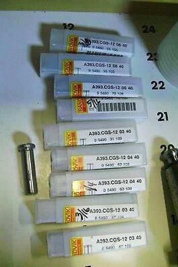 Used Assorted Collets Tool Holders for CNC and Drill Extensions - 27 pieces