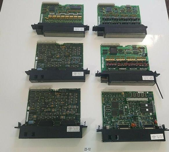 Used *PREOWNED* GE FANUC MIXED LOT OF 6 POWER SUPPLY UNITS IC697BEM711