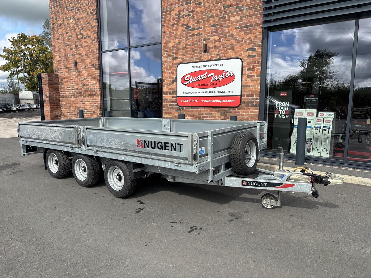 2025 Nugent F4320T 14' x 6'7'' Flatbed Trailer