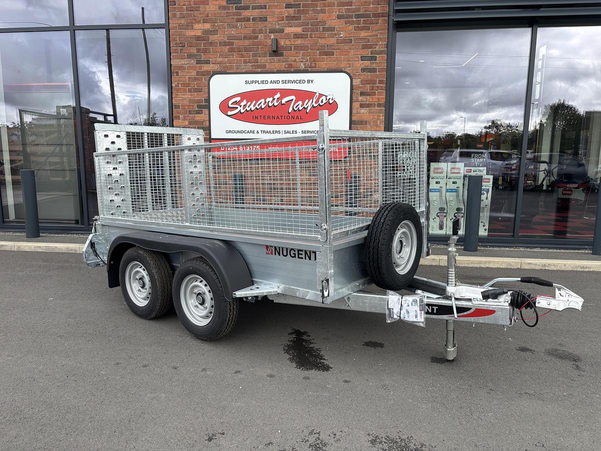 2026 Nugent GP 8X4 TRAILER WITH MESH AND RAMP