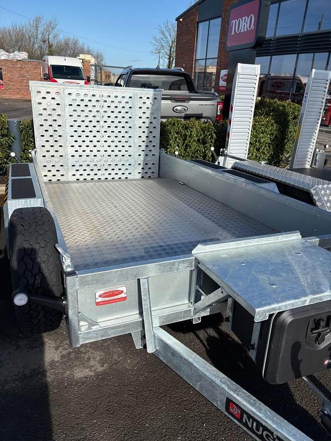 2026 Nugent 10x6 Plant Trailer Beavertail ally floor