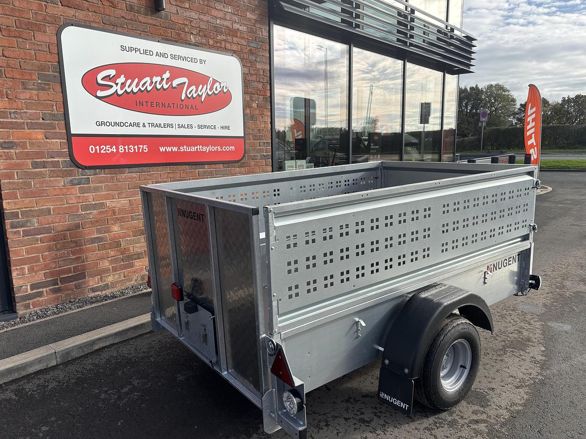 Nugent 7x4 Utility Trailer with Ramp