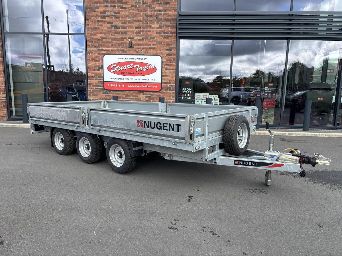 2025 Nugent F4320T 14' x 6'7'' Flatbed Trailer